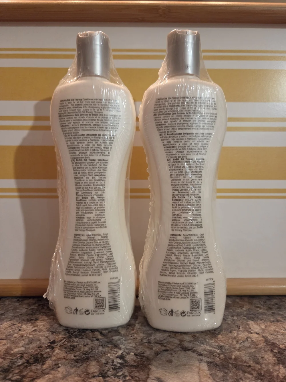 Biosilk sealed plastic